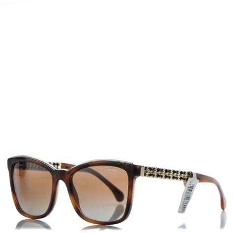 CHANEL Square Chain Sunglasses 5360